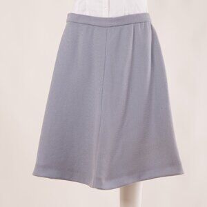Selene Made in Italy Sky Blue Wool A-Line Skirt – NWT